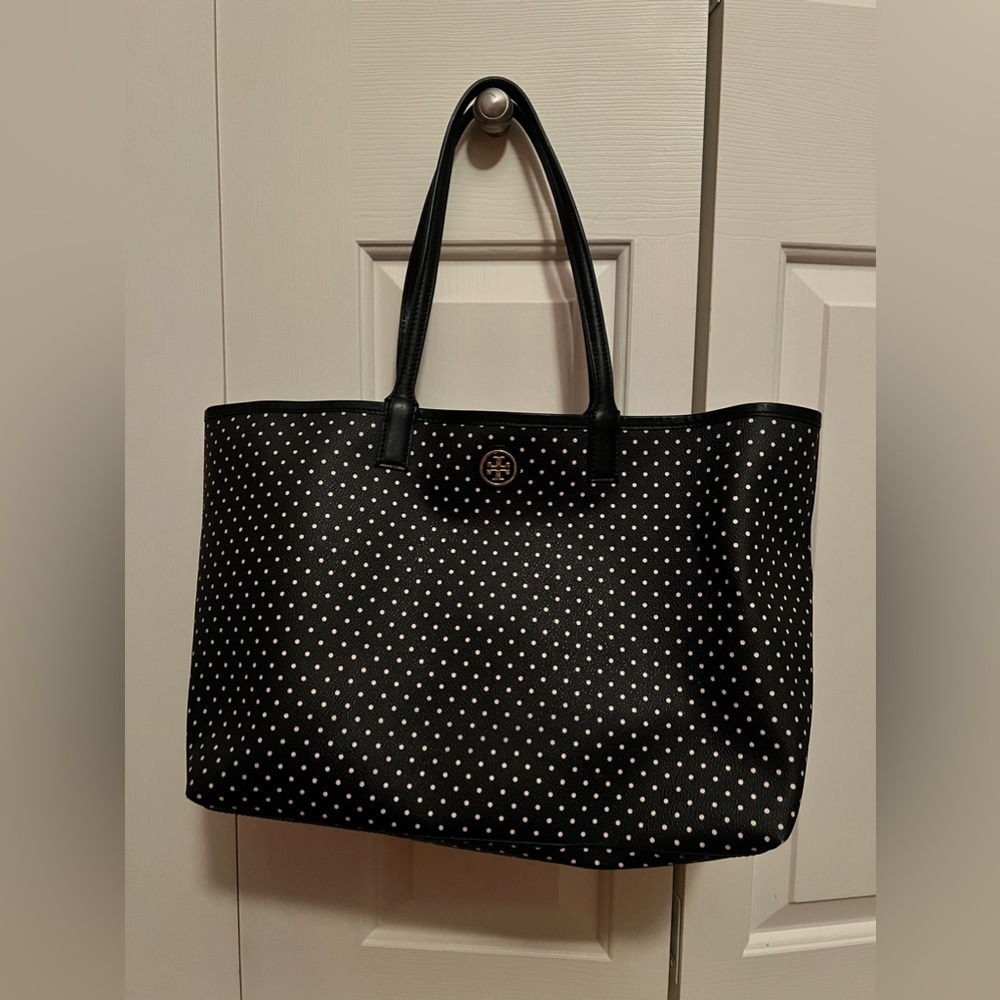 Tory Burch Kerrington Polka Dot Tote, Computer Bag, Book Bag